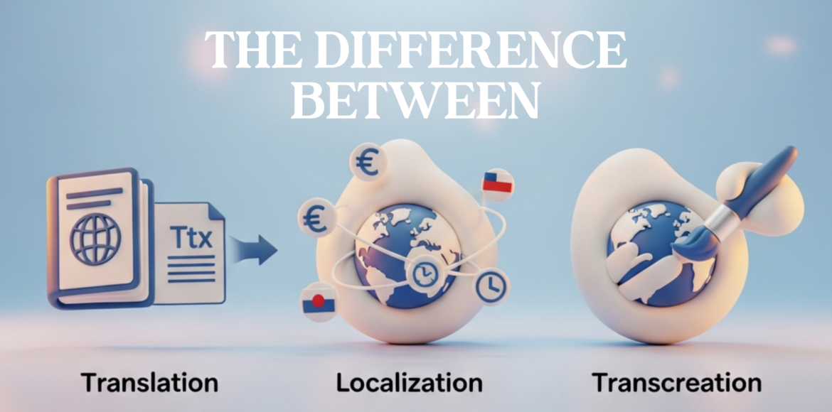Translation-localization and Transcreation -key difference