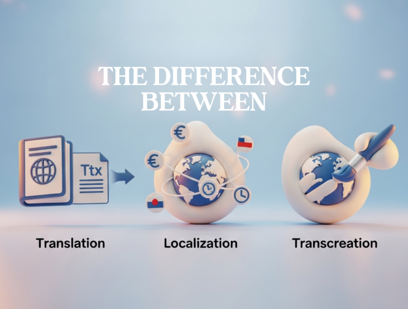 Translation-localization and Transcreation -key difference Translation-localization and Transcreation -key difference
