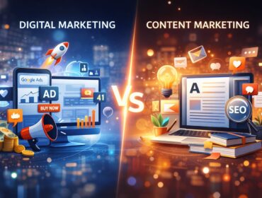 Digital Marketing vs Content Marketing
